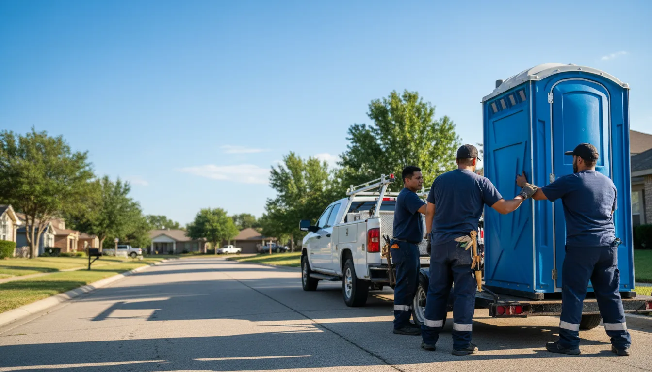 Portable Toilet Rental in Wagoner, OK near me